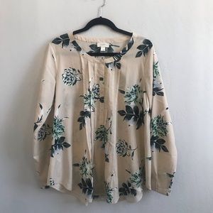 Ann Taylor Loft Floral blouse